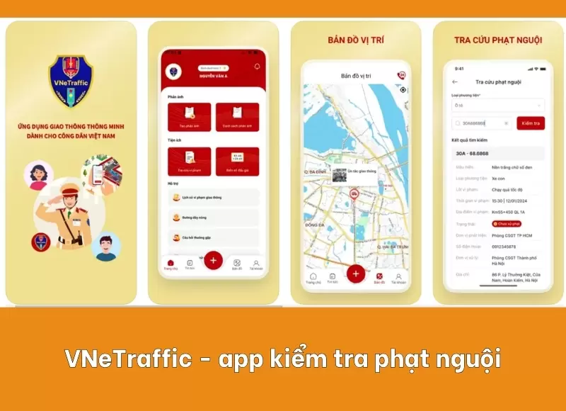 app kiểm tra phạt nguội