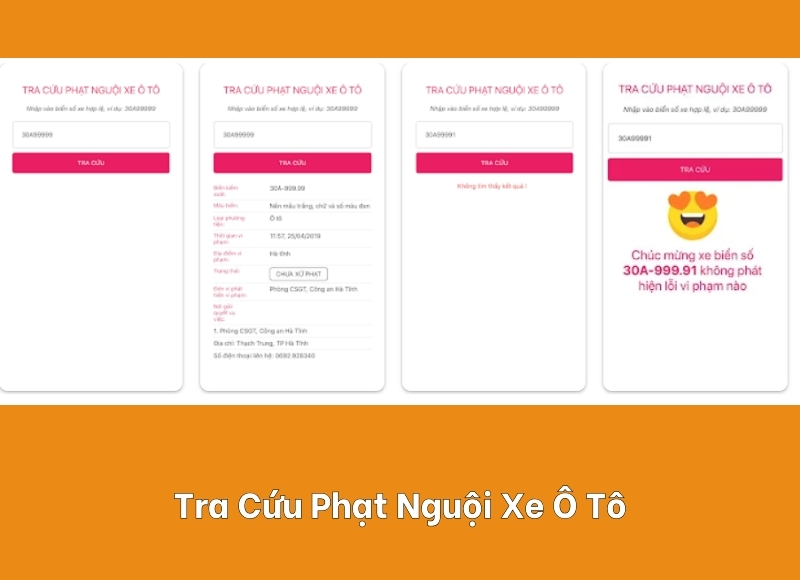 app kiểm tra phạt nguội