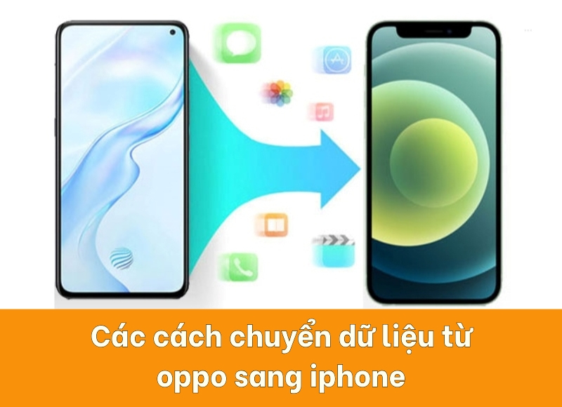 cách chuyển dữ liệu từ oppo sang iphone