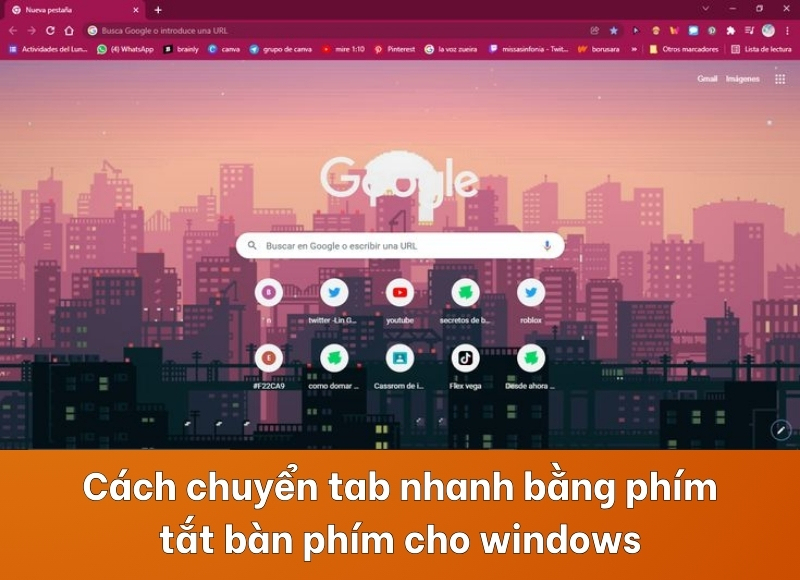 cách chuyển tab nhanh