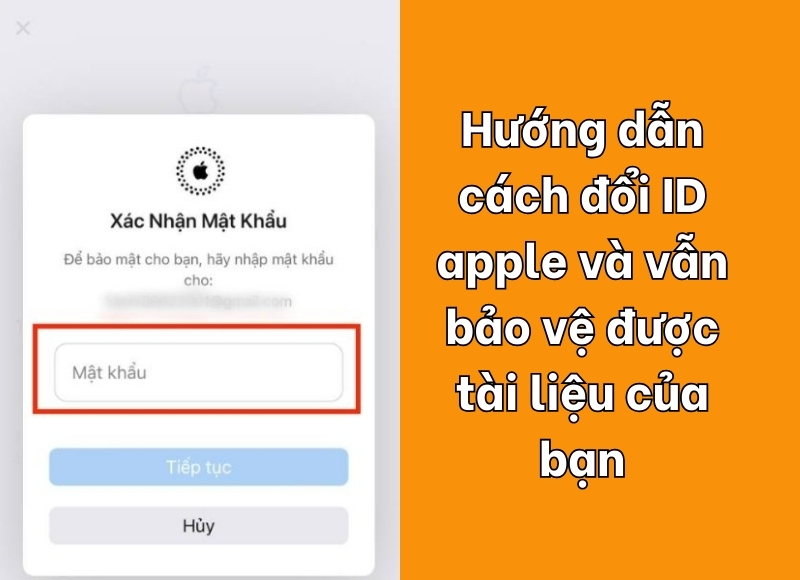 cách đổi ID apple