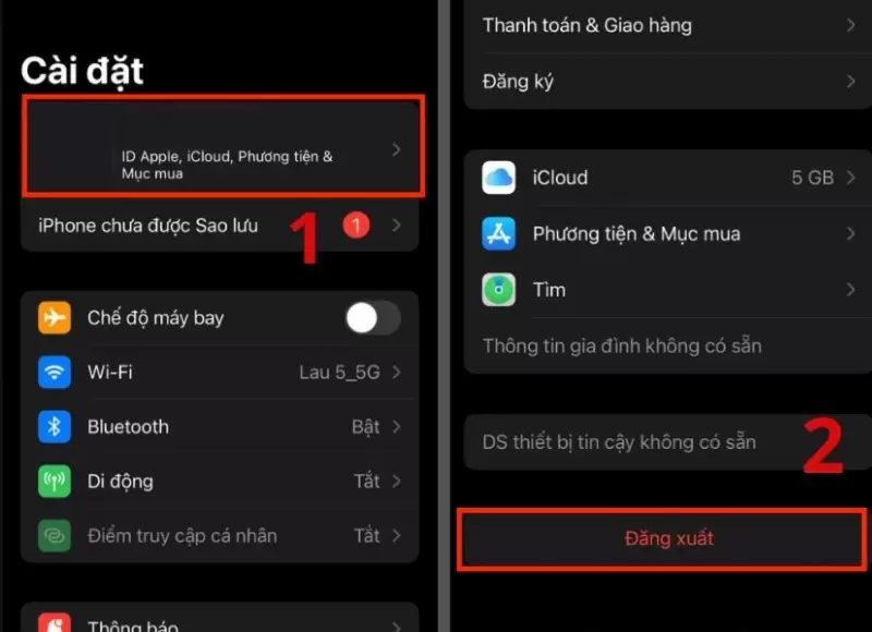 cách đổi ID apple