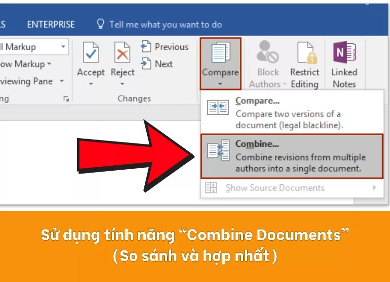 cách gộp nhiều file word thành một file
