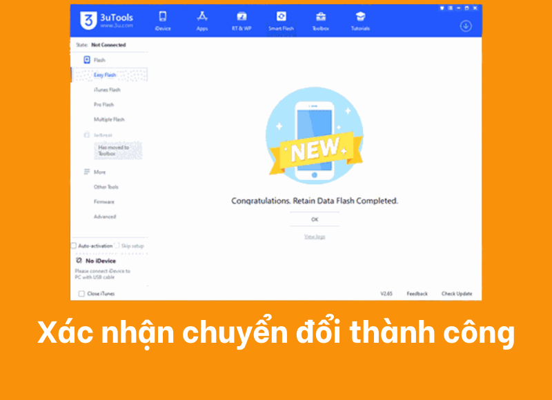  cách hạ IOS 16 xuống 15.5 bằng 3uTools