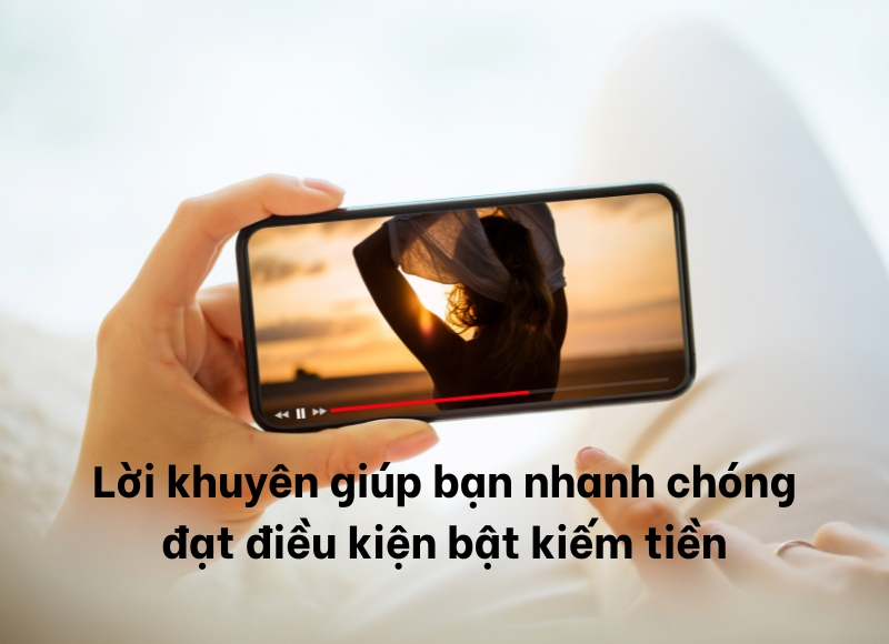 cách kiếm tiền từ youtube