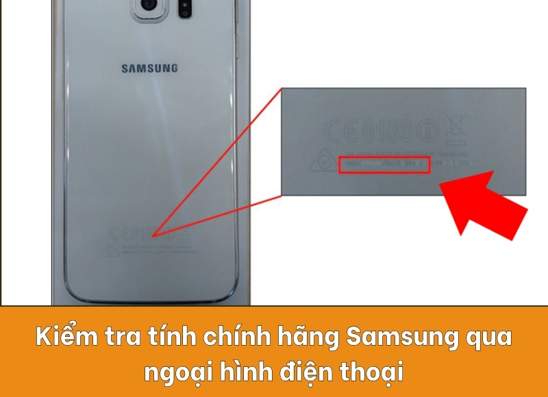 cách kiểm tra thông tin chính hãng samsung