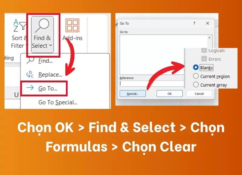 cách làm nhẹ file excel