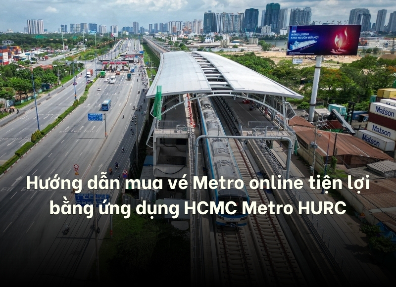 cách mua vé Metro online