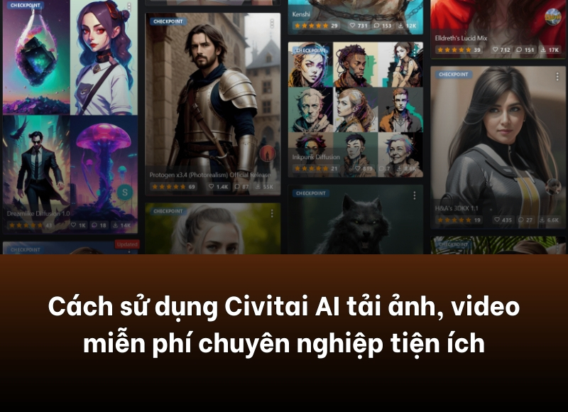 Cách sử dụng Civitai AI