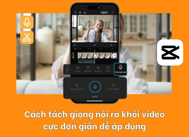 Cách tách giọng nói ra khỏi video