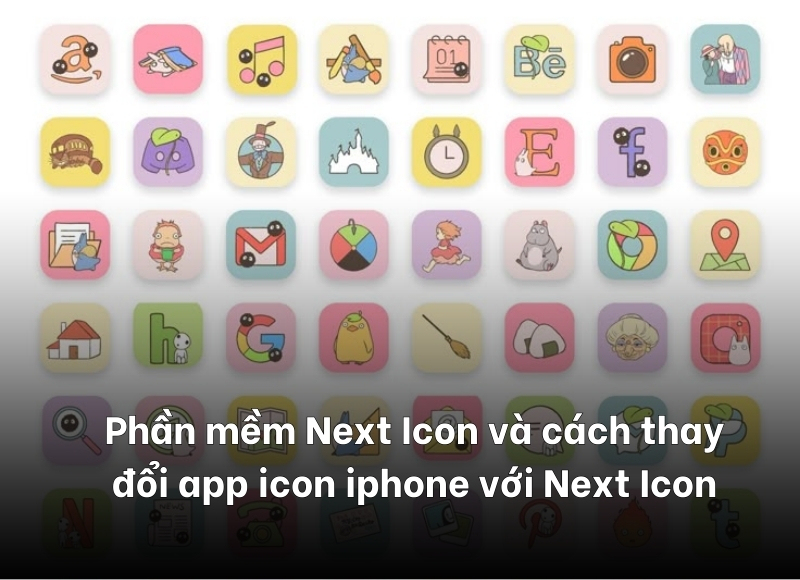 cách thay đổi app icon iphone