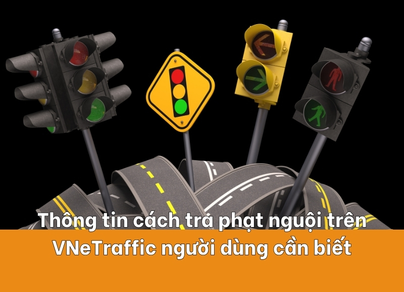 cách tra phạt nguội trên VNeTraffic