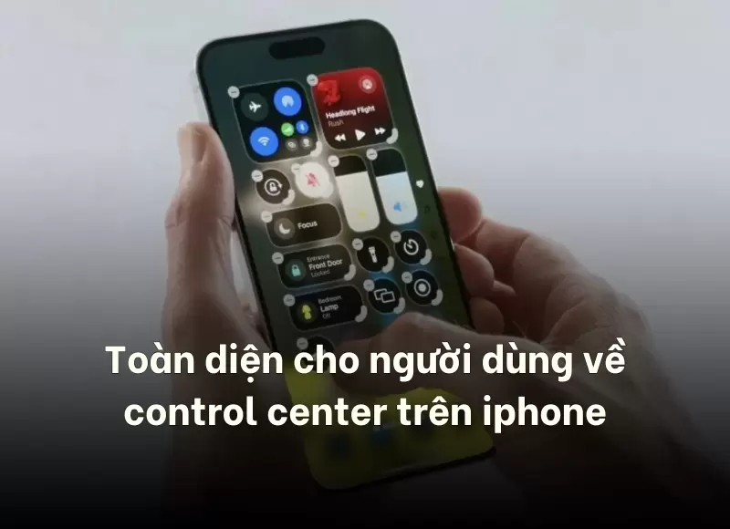 control center trên iphone