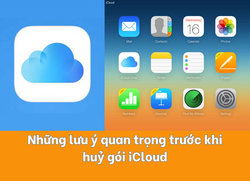 cách huỷ mua thêm dung lượng icloud