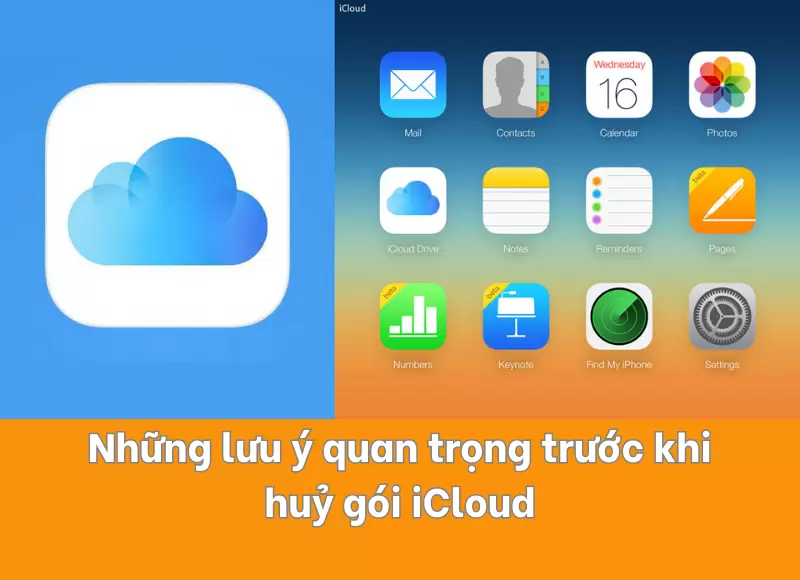 cách huỷ mua thêm dung lượng icloud