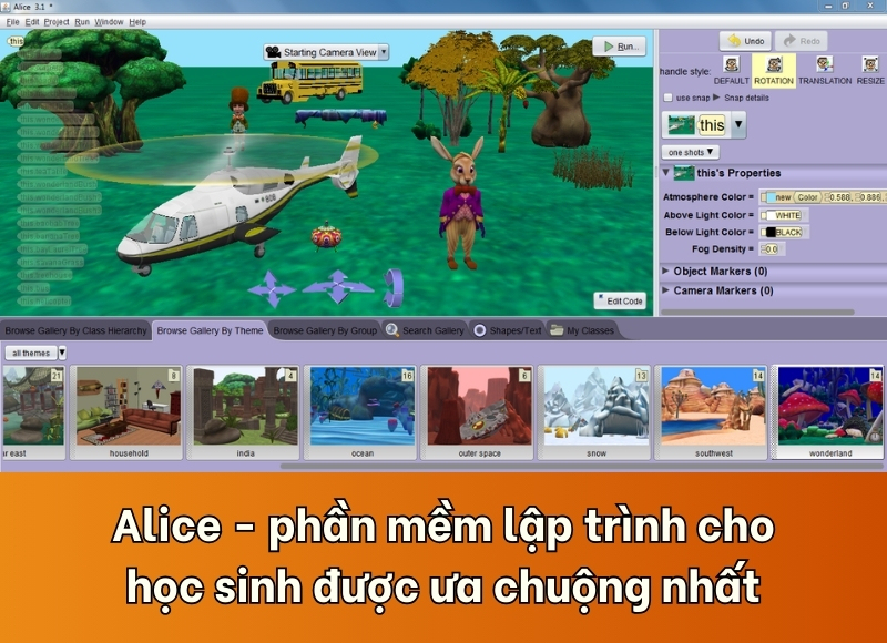 phần mềm lập trình cho học sinh