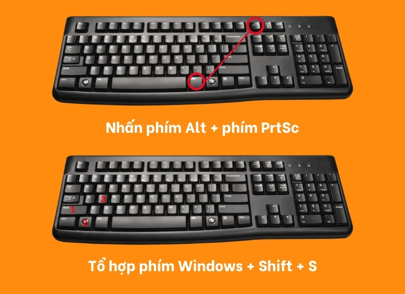 phím tắt chụp màn hình laptop