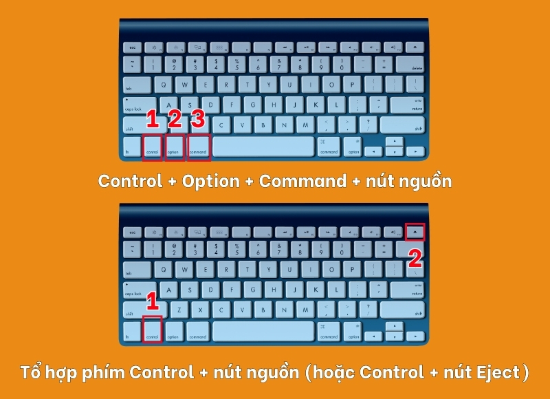 phím tắt shutdown máy tính