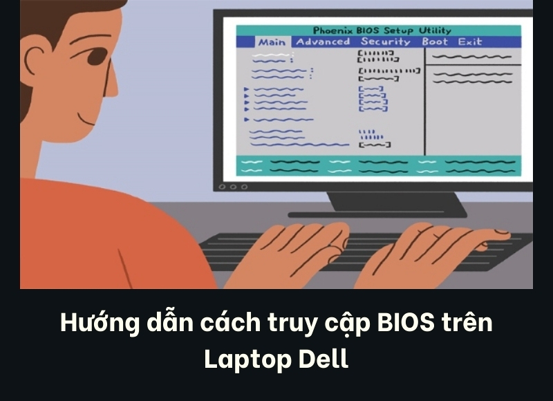 phím tắt vào bios laptop dell