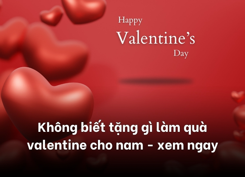 quà valentine cho nam 