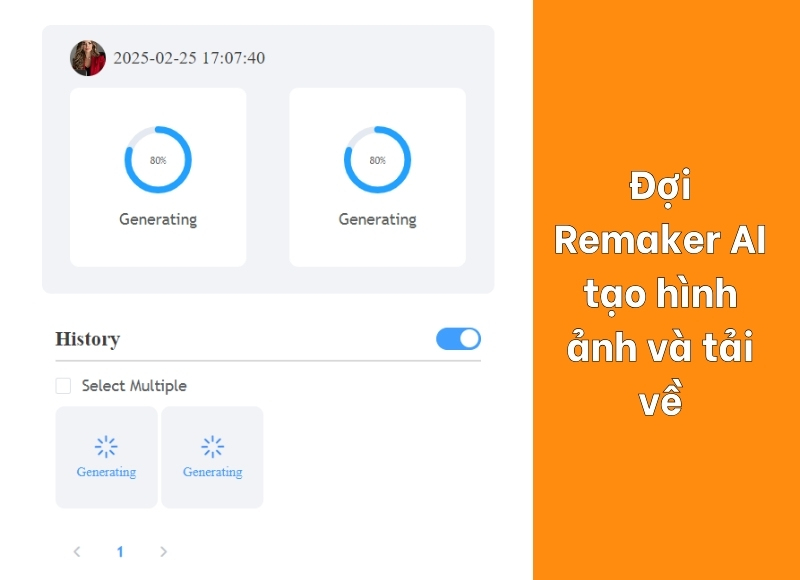 tạo hình hoán đổi khuôn mặt với Remaker AI
