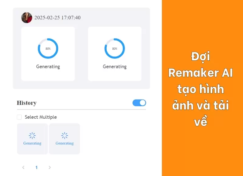 tạo hình hoán đổi khuôn mặt với Remaker AI