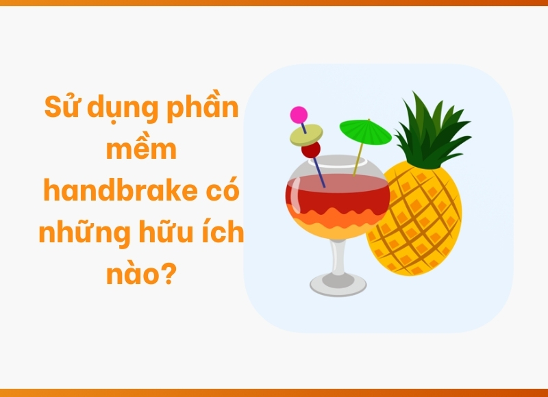 sử dụng phần mềm handbrake