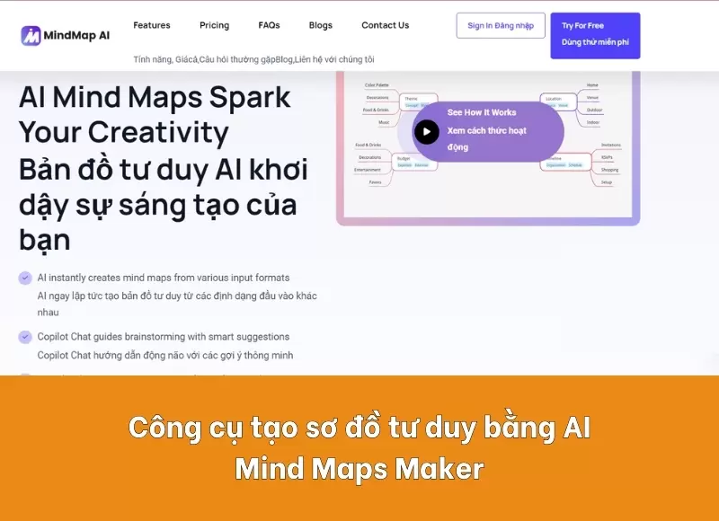 tạo sơ đồ tư duy bằng AI 