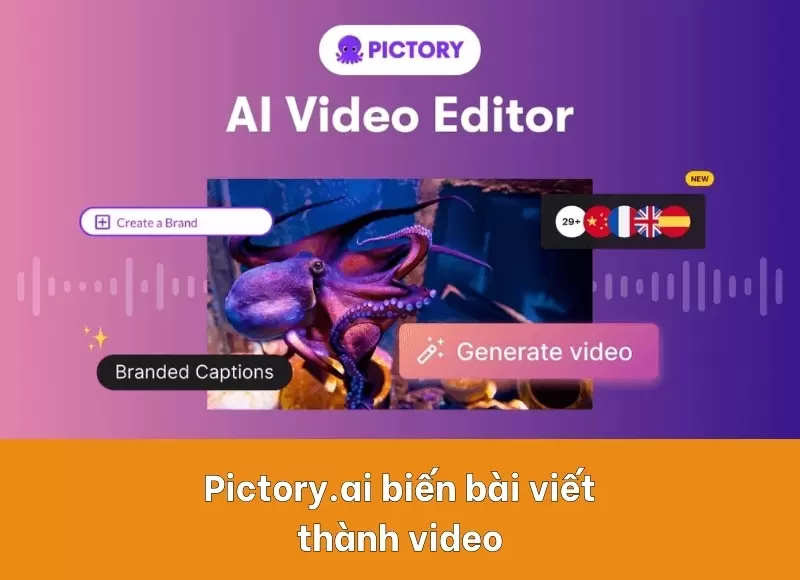 tạo video quảng cáo bằng ai