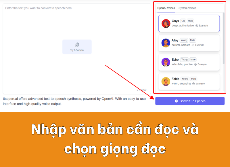sử dụng tts open ai