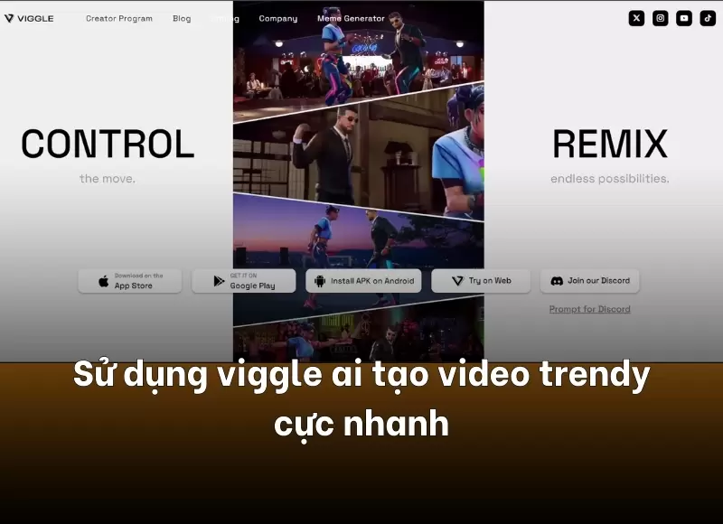 đăng nhập viggle ai