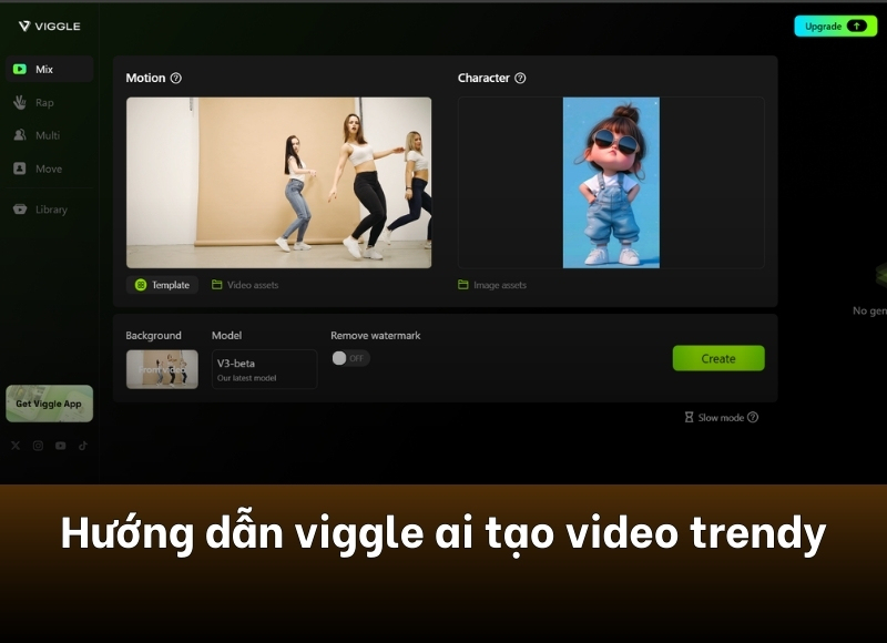cách sử dụng viggle ai