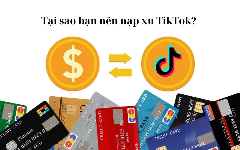 cách nạp xu tiktok bằng thẻ atm