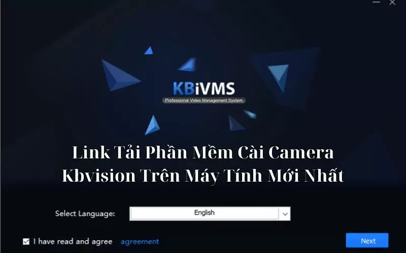 cài camera kbvision trên máy tính