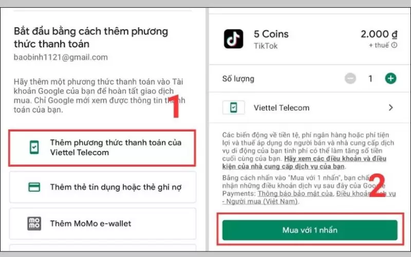 cách nạp xu tiktok giá rẻ