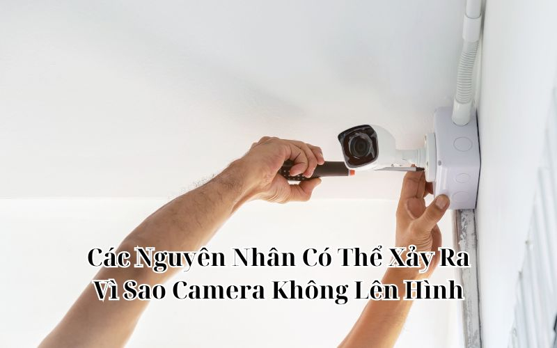 vì sao camera không lên hình