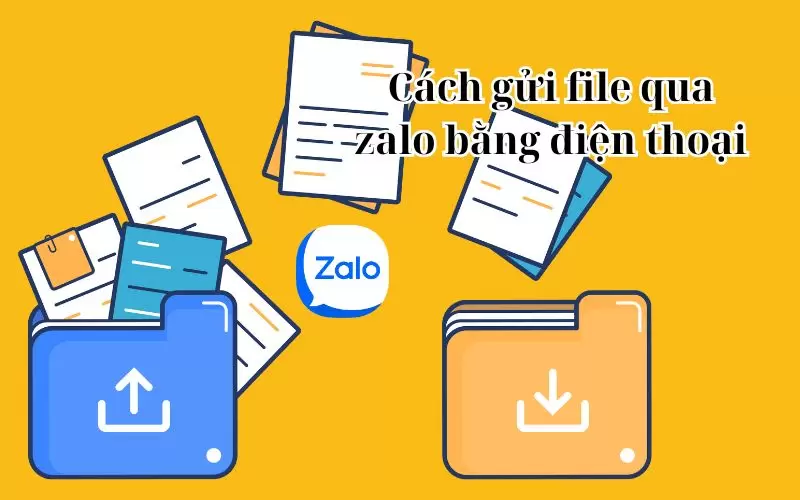 cách gửi file qua zalo