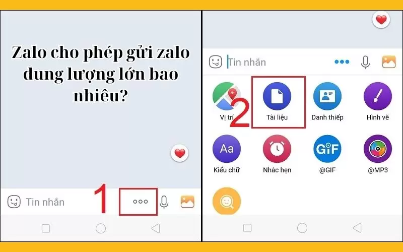 cách gửi video dung lượng lớn qua zalo