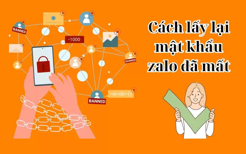 cách lấy lại mật khẩu zalo