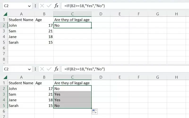 cách sử dụng các hàm trong excel