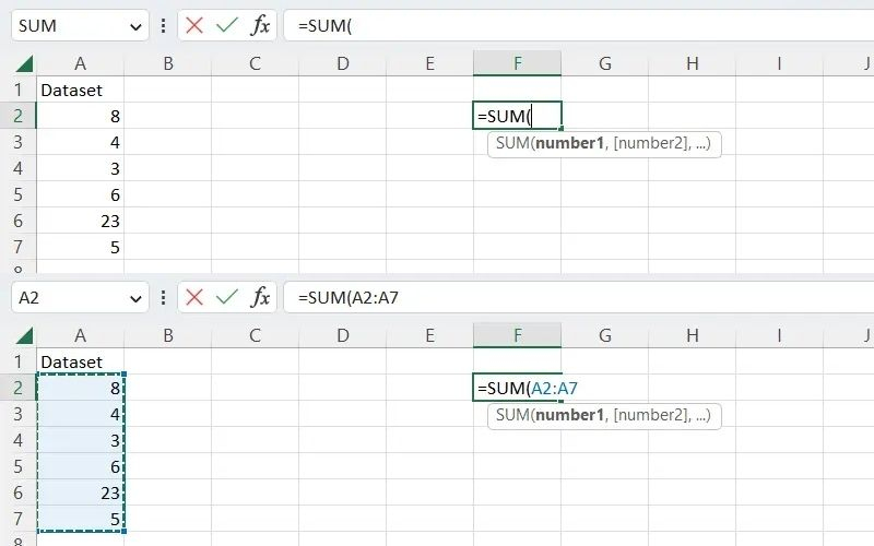 cách sử dụng các hàm trong excel