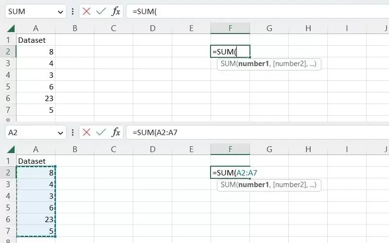 cách sử dụng các hàm trong excel