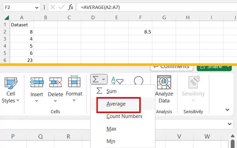 cách sử dụng các hàm trong excel