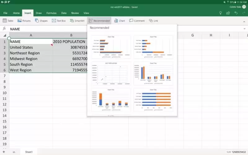 hướng dẫn sử dụng excel trên điện thoại