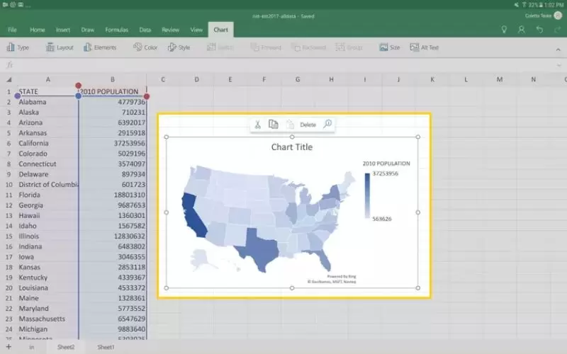 hướng dẫn sử dụng excel trên điện thoại
