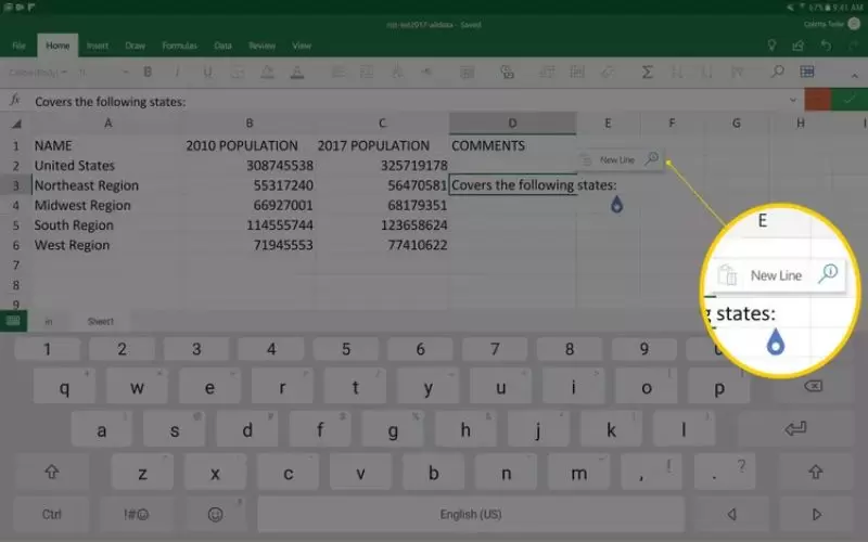 cách sử dụng excel trên điện thoại