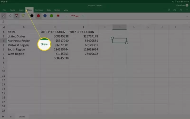 hướng dẫn sử dụng excel trên điện thoại