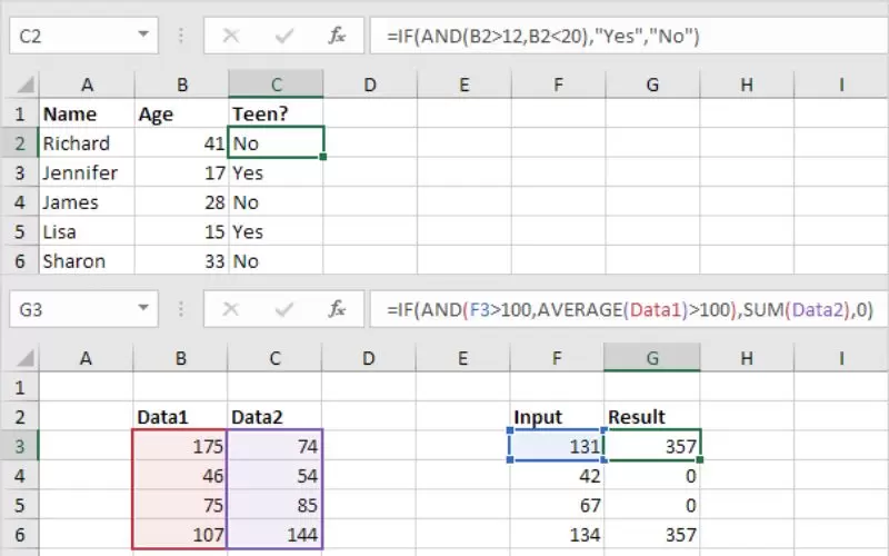 cách sử dụng hàm if trong excel