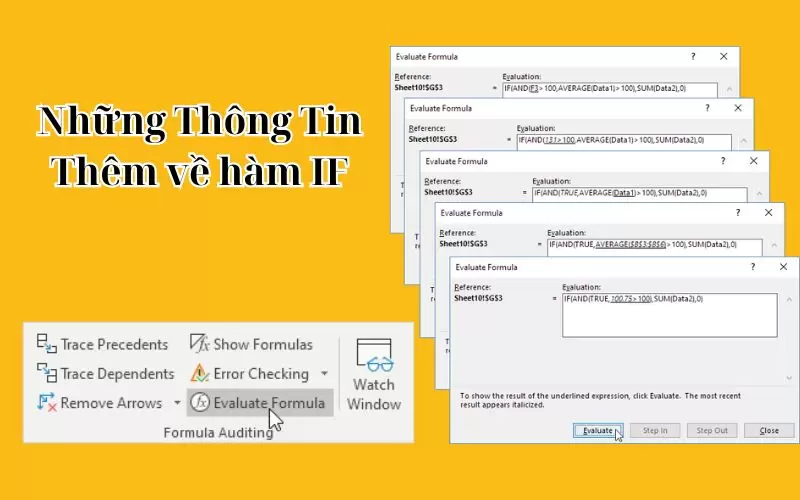 cách sử dụng hàm if trong excel