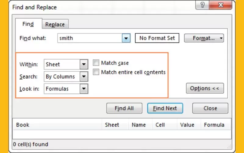 cách sử dụng hàm tìm kiếm trong excel